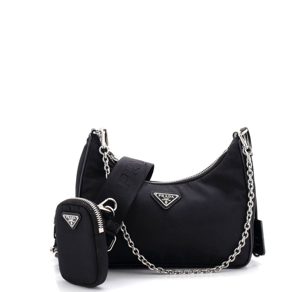 Prada Small Re-Edition 2005 Shoulder Bag Tessuto